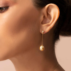 Champagne Dangling Earrings